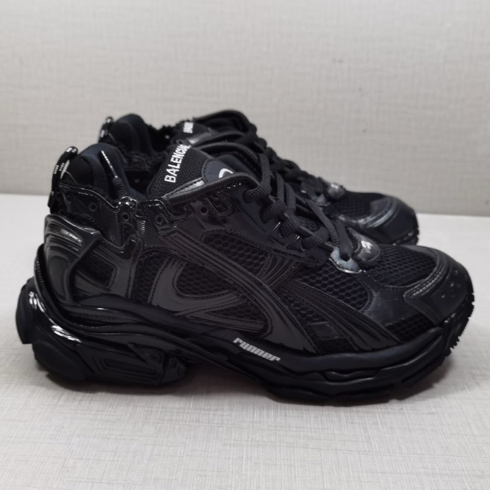 Balenciaga Triple Black Mesh Sneakers